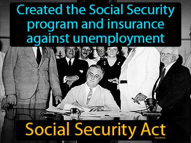 Social Security Act Meaning