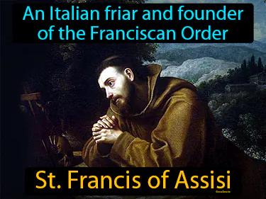 St Francis Of Assisi Meaning