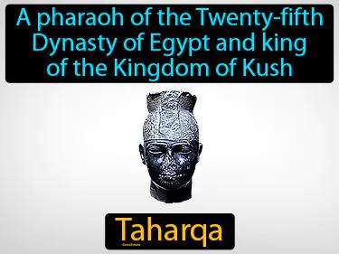 Taharqa Meaning