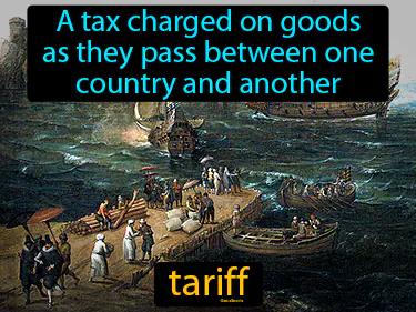 Tariff Meaning