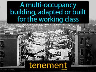 Tenement Meaning