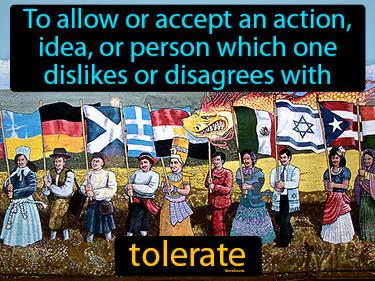 Tolerate Meaning