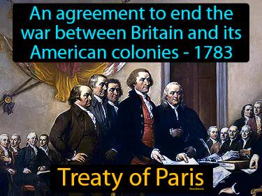 Treaty Of Paris 1783 Meaning
