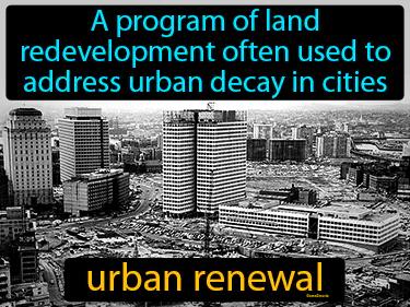 Urban Renewal Meaning