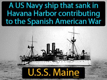 USS Maine Meaning