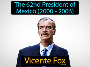 Vicente Fox Meaning