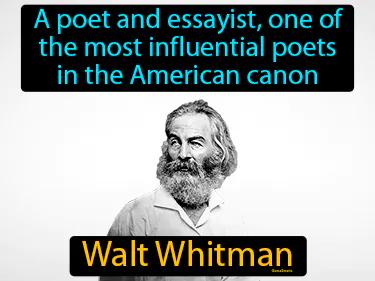 Walt Whitman Meaning
