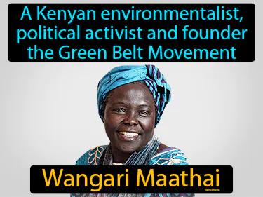 Wangari Maathai Meaning