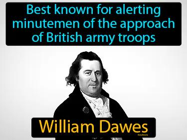 William Dawes Meaning