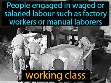 Working Class Meaning