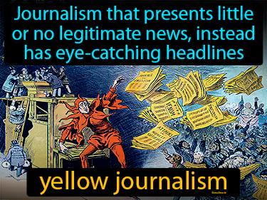 Yellow Journalism Meaning