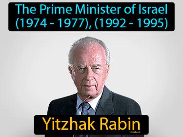 Yitzhak Rabin Meaning
