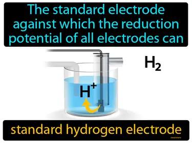 Standard Hydrogen Electrode Meaning