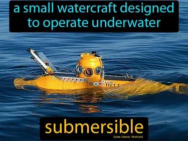 Submersible Meaning