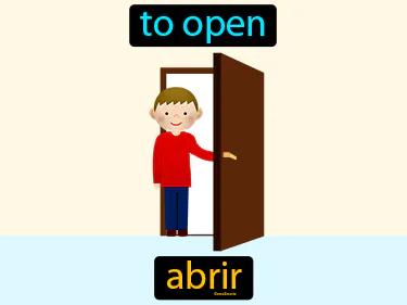 Abrir Meaning
