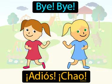 Adios Chao Meaning