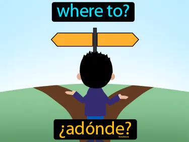 Adonde Meaning