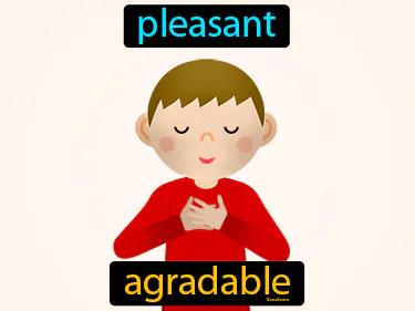 Agradable Meaning