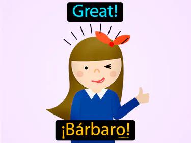 Barbaro Meaning