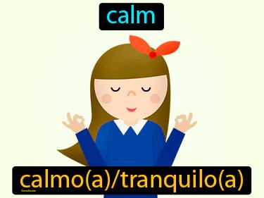 Calmo Meaning