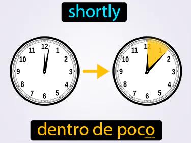 Dentro De Poco Meaning
