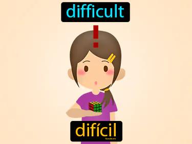 Dificil Meaning