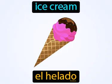 El Helado Meaning