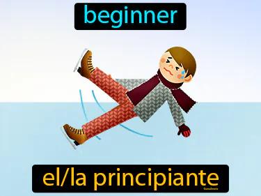 El Principiante Meaning