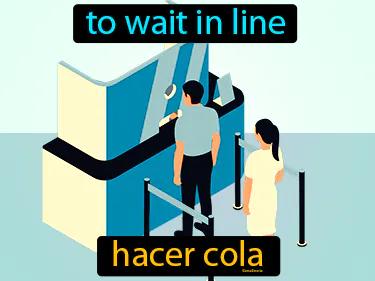 Hacer Cola Meaning