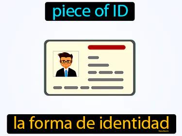 La Forma De Identidad Meaning