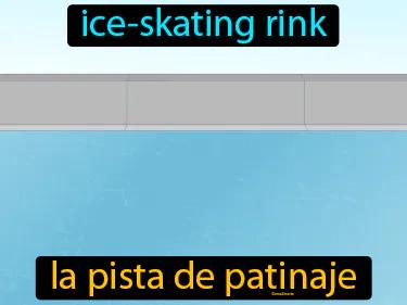 La Pista De Patinaje Meaning