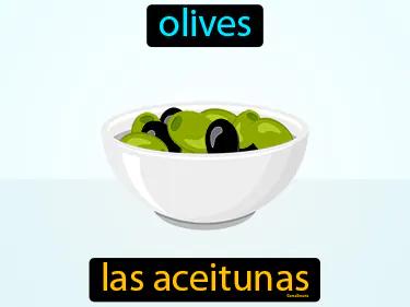Las Aceitunas Meaning