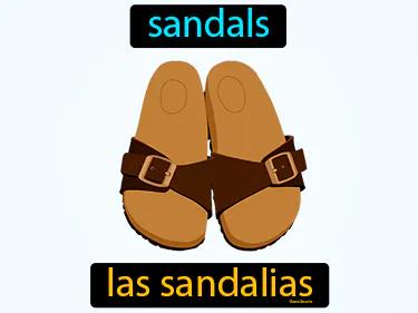 Las Sandalias Meaning