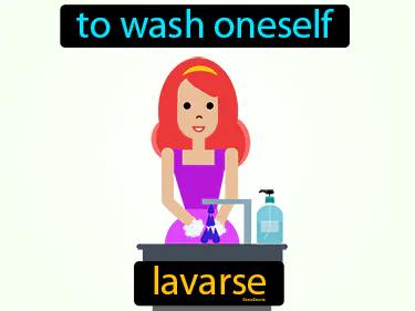 Lavarse Meaning