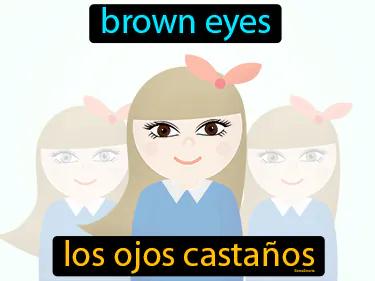 Los Ojos Castanos Meaning