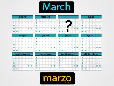 Marzo Meaning