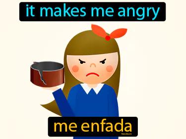 Me Enfada Meaning