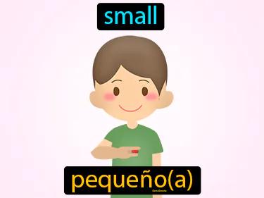 Pequeno Meaning