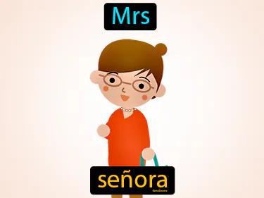 Senora Meaning