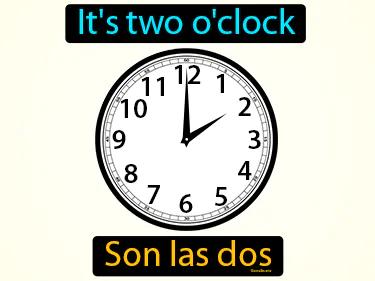 Son Las Dos Meaning