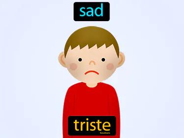 Triste Meaning