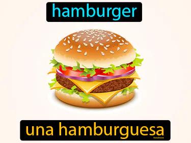 Una Hamburguesa Meaning