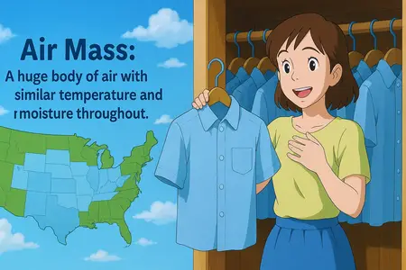 Air Masses and Weather Fronts MS-ESS2-5