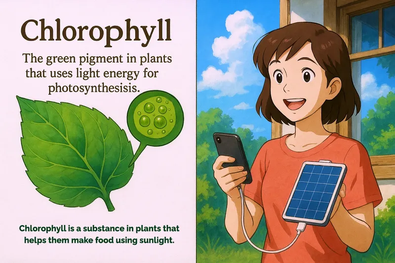Chlorophyll Meaning