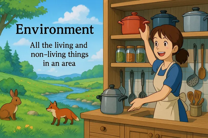 Environment Meaning