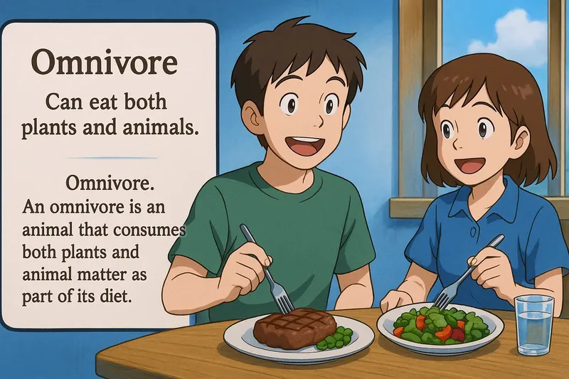 Omnivore Meaning