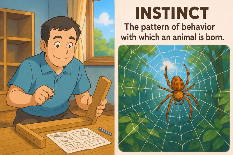 Instinct Meaning