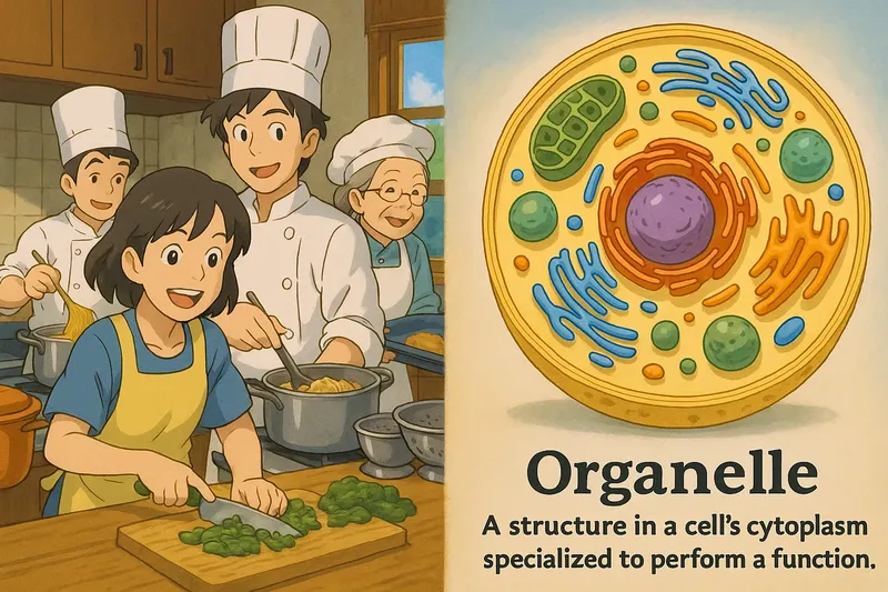 Organelle Meaning Organelle Meaning