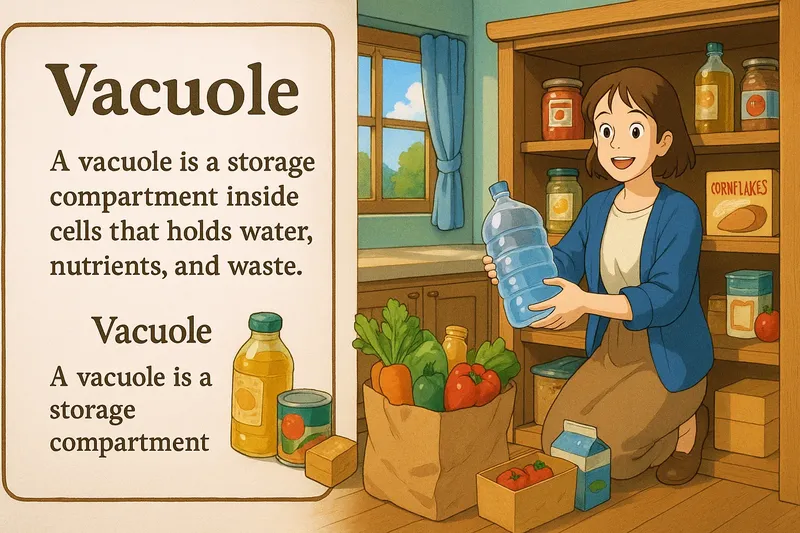 Vacuole Meaning Vacuole Meaning