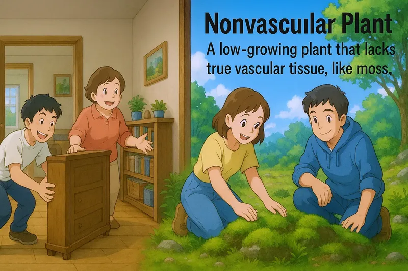 Nonvascular Plant Meaning Nonvascular Plant Meaning
